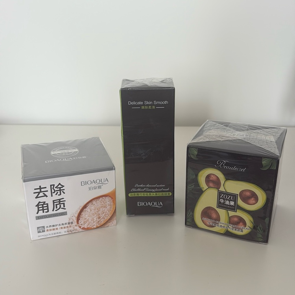Bioaqua & Zozu Korean Skin Care Bundle